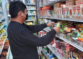Jaga Ketersediaan Sembako, Satreskrim Polres Seruyan Cek Sejumlah Toko