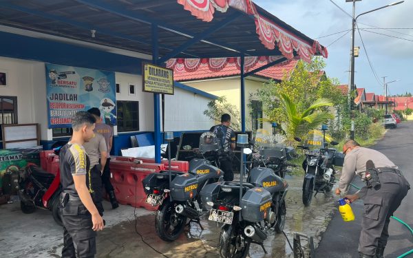 Sat Samapta Polres Seruyan Rutin Cek Kondisi Kendaraan
