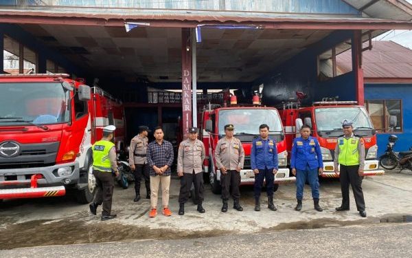 Personil Sat Binmas Beserta Personil Gabungan Sambang Damkar Kab. Seruyan