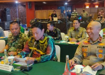 Hadiri Rakorsus Tingkat Menteri, Wagub Edy Pratowo Laporkan Langkah Antisipatif Kalteng Hadapi Karhutla