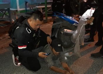 Nyaris Tabrak Polisi, Seorang Pria Ternyata Bawa Satu Paket Sabu
