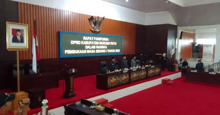 DPRD Mura Mulai Masa Sidang Awal 2023
