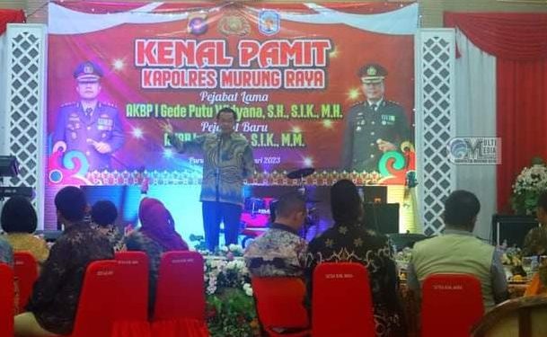 Bupati Ajak Polres Terus Bersinergi Membangun Murung Raya