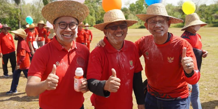 ASN Pemprov. Kalteng Laksnakan Outbond di Kawasan Wisata Arboretum Nyaru Menteng