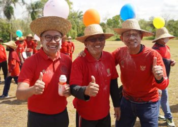 ASN Pemprov. Kalteng Laksnakan Outbond di Kawasan Wisata Arboretum Nyaru Menteng