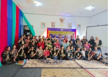 Dinas Perpustakaan dan Kearsipan Kabupaten Mura Gelar Rapat Kerja