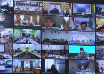 Wagub H. Edy Pratowo Hadiri Rakor Pengendalian Inflasi yang Dipimpin Mendagri Tito Karnavian