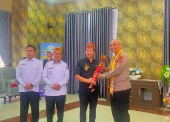 Bupati Murung Raya Sambut Kunjungan Kerja Waka Polda Kalteng