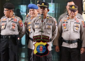 Semangat Mengawali Pagi, Polres Seruyan Siap Siaga