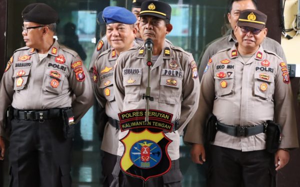 Semangat Mengawali Pagi, Polres Seruyan Siap Siaga