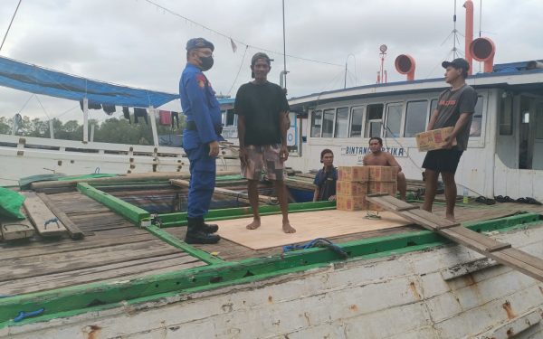 Satpolairud Polres Seruyan Deteksi Dini Tindak Pidana Lewat Perairan