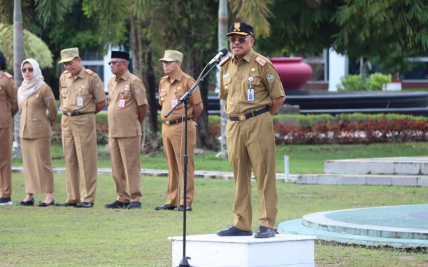 Sekda H. Nuryakin Pimpin Apel Lingkup Setda Prov. Kalteng