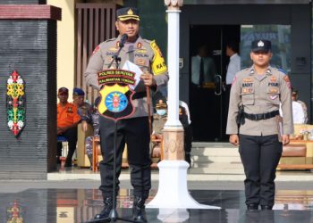 Polres Seruyan Gelar Pasukana Operasi Keselamatan Telabang 2023