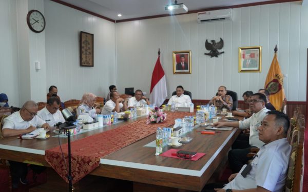 Wagub Kalteng Pimpin Rakor Evaluasi Perencanaan dan Penganggaran Tahun 2023