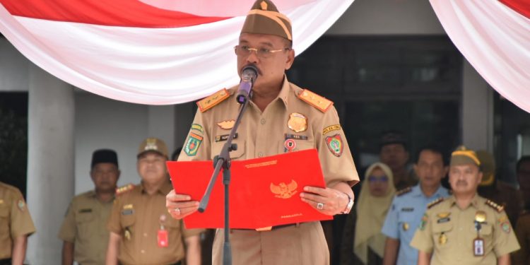 Sekda Nuryakin Pimpin Apel Bulan K3 Tahun 2023
