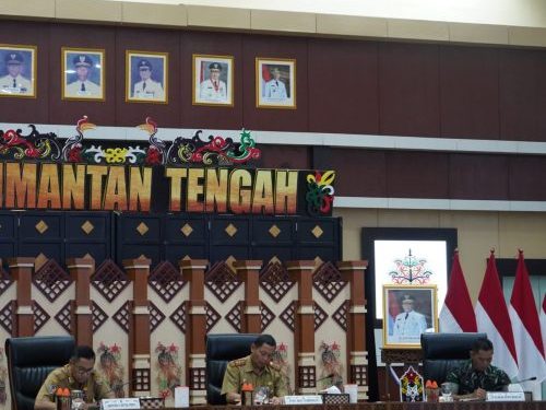 Pemprov. Kalteng Hadiri Rakor Pengendalian Inflasi Bersama Mendagri RI