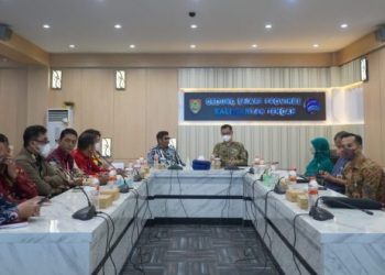 Kadis Kominfosantik Kalteng Terima Kunjungan Kerja Tim Kemenko Polhukam RI Terkait SPBE