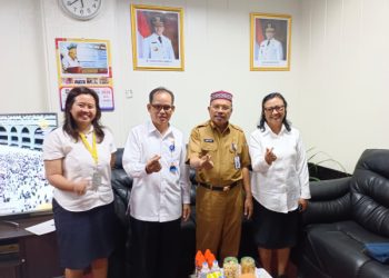 PlT. Kepala BKKBN Kalteng – Sekda Prov Kalteng Koordinasi Kesiapan Rakorda Program Bangga Kencana dan Percepatan Penurunan Stunting