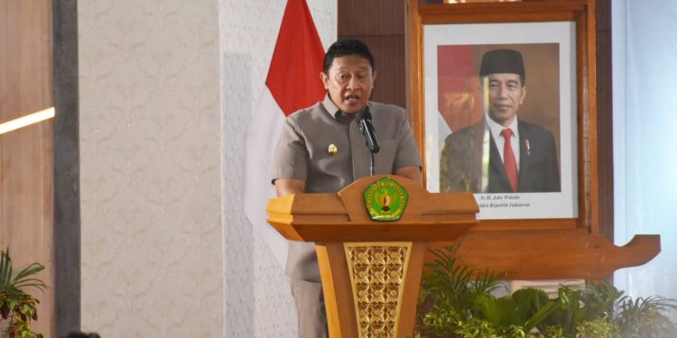 Wagub Kalteng Edy Pratowo Hadiri Bedah Buku ALDERA di UPR