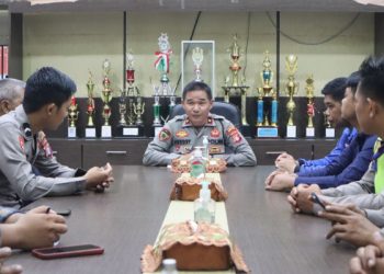 Tingkatkan Terus Hal Positif Melalu Media, Polres Seruyan Anev Medol