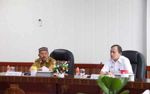 Upayakan Tata Pemerintahan Lebih Baik, Sekda Nuryakin Sambut Baik Entry Meeting BPKP Prov. Kalteng