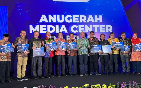 Diskominfosantik Kalteng Raih Terbaik III Nasional Pada Anugerah Media Center Tahun Penilaian 2022