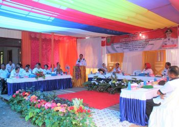 Pemkab Barsel Melaksanakan Musrenbangdes di Desa Hulu Tampang