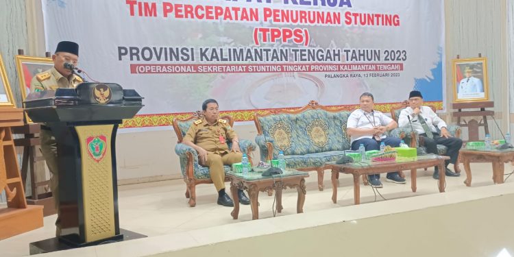 TPPS Kalteng Bertekad Kejar Target Indikator Pencegahan Stunting