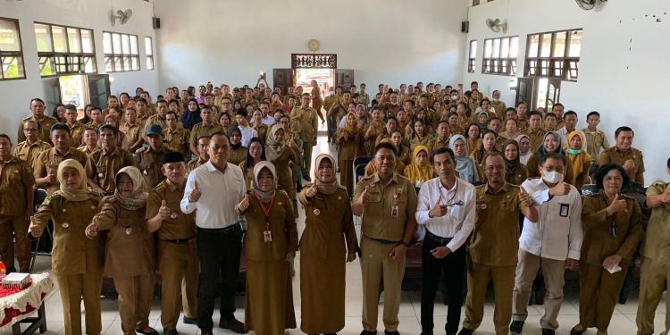 DSPMD Kabupaten Barsel Menggelar Bimtek Tata Kelola Keuangan Desa Berbasis Aplikasi Sistem Keuangan Desa (Siskeudes)