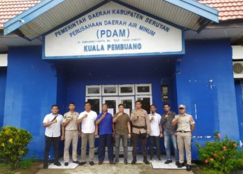Polres Seruyan Jalin Silaturahmi dengan Pihak PDAM Kuala Pembuang