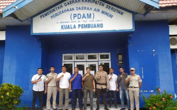 Polres Seruyan Jalin Silaturahmi dengan Pihak PDAM Kuala Pembuang