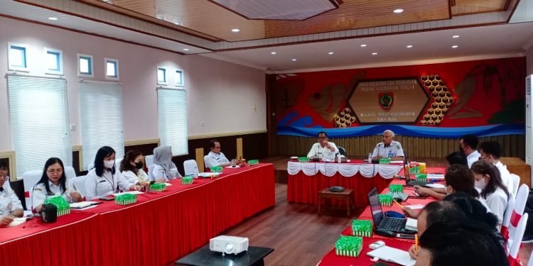 Percepat Implementasi PKS, Dislutkan Prov. Kalteng Gelar Rapat dengan Fakultas Perikanan dan Ilmu Kelautan IPB University melalui Zoom Meeting