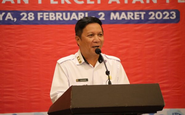Sahli Gubernur Suhaemi Minta Perkuat Sinergisitas dalam Percepatan Penurunan Angka Stunting di Kalteng