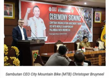 Kalteng Kembali Jadi Tuan Rumah Kejuaraan Dunia UCI Mountain Bike Tahun 2023