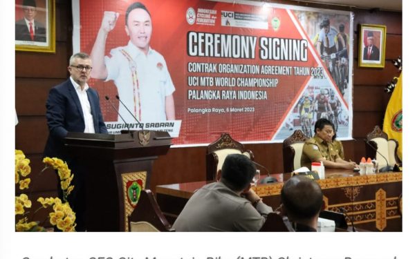 Kalteng Kembali Jadi Tuan Rumah Kejuaraan Dunia UCI Mountain Bike Tahun 2023