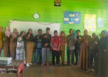 SMPN 4 Satap Murung Melaksanakan Rapat dan Sosialisasi Arkas BOSP Tahun 2023