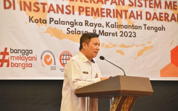 Pemprov Kalteng Bersama KASN Lakukan Penandatanganan Komitmen Penerapan Sistem Merit di Instansi Pemerintah Daerah