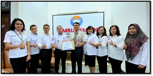 DPMPTSP Prov. Kalteng Raih Penghargaan Predikat Kepatuhan Standar Pelayanan Publik dari Ombudsman