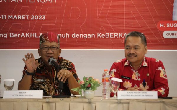 Asisten Bidang Pemerintahan dan Kesra Pemprov Kalteng dukung Perluasan Kesempatan Kerja di Kalteng