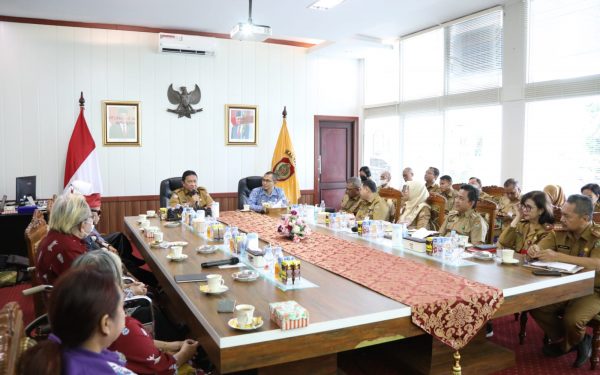 Wagub Edy Pratowo Terima Audiensi dari Komnas Disabilitas