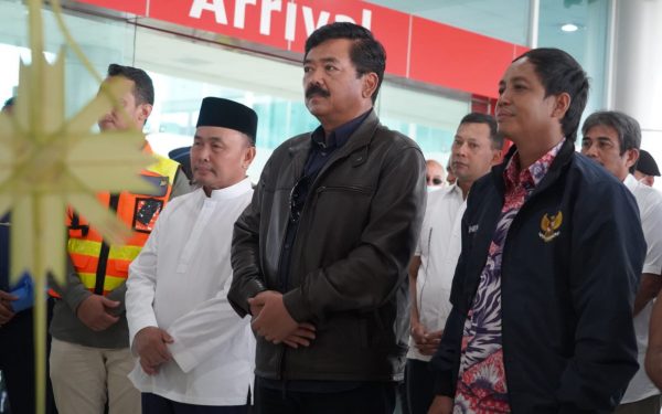Gubernur Kalteng Sugianto Sabran Sambut Kedatangan Menteri ATR/BPN di Palangka Raya
