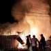 Dilalap Si Jago Merah Rumah Sekaligus Ruko Hangus Terbakar