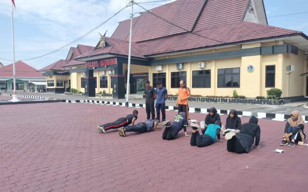 Bag SDM Laksanakan Pembinaan Dan Pelatihan Calon Siswa Bintara Polri 