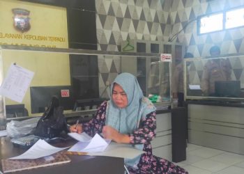 Via Geboy Laporkan Pelaku Arisan Bodong ke Polisi