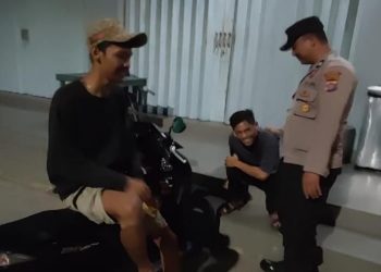 Jaga Keamanan Masyarakat, Polres Seruyan Gelar Rutin Patroli Malam