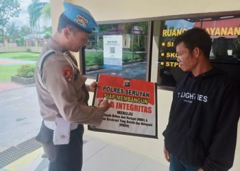Polsek Seruyan Hilir Teruskan Road Show Zona Integritas Menuju WBBM