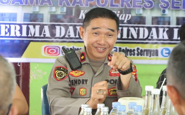 Jum’at Curhat Bersama Warga, Polres Seruyan Pulihkan Kamtibmas Lancar Jaya