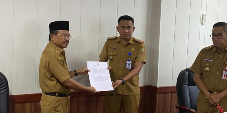 Ahmad Toyib Jabat Kepala Pelaksana BPBPK Prov. Kalteng
