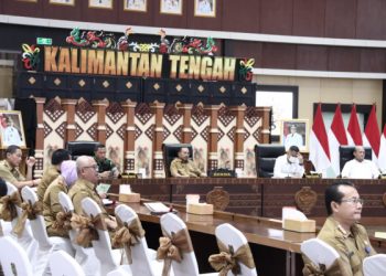Pemprov. Kalteng Hadiri Rakor Pengendalian Inflasi Bersama Mendagri