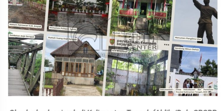 Disbudpar Data Tempat Sejarah Kalimantan Tengah